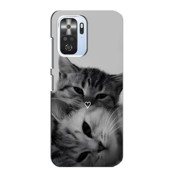 Чехол с принтом «Пара котов» для Xiaomi POCO F3 Чехол с принтом «Пара котов» для Xiaomi POCO F3