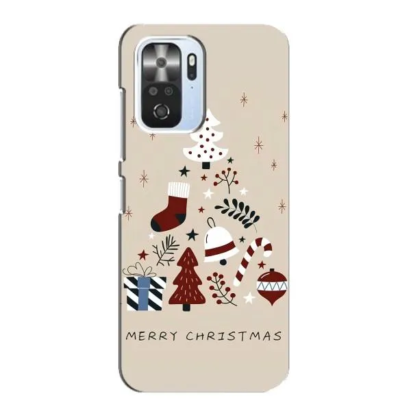 Чехол с принтом «Merry Christmas» для Xiaomi POCO F3