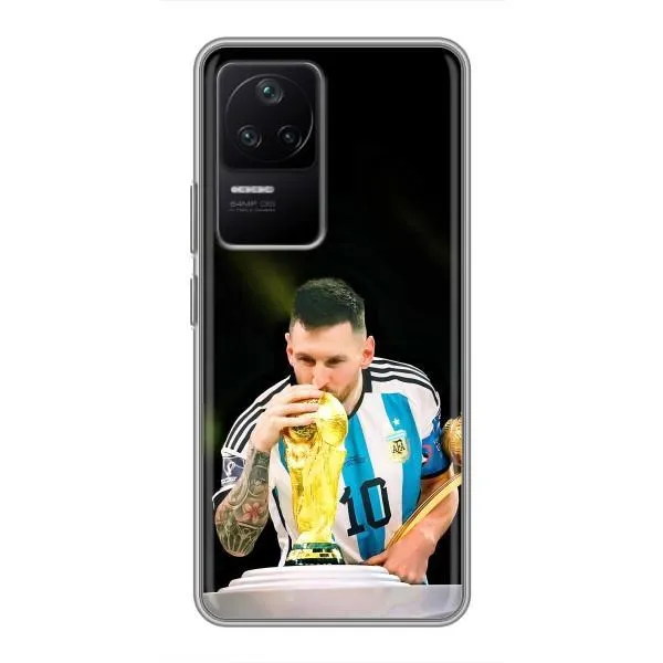 Чехол с принтом «Кубок Месси» для Xiaomi POCO F4 (5G)