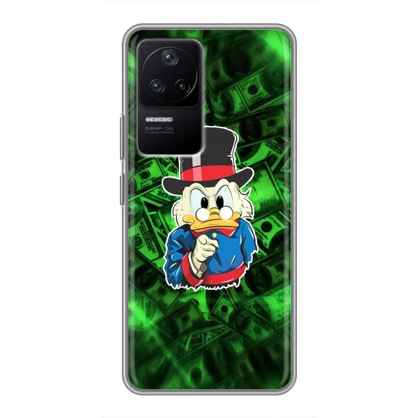 Чехол с принтом «Скрудж МакДак» для Xiaomi POCO F4 (5G)