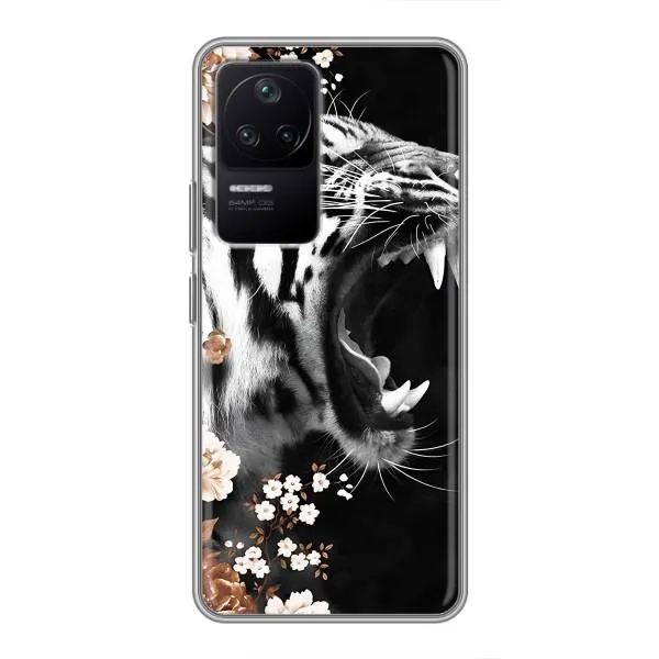 Чохол з принтом «Стильний ТИГР» для Xiaomi POCO F4 (5G)