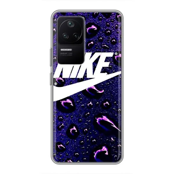 Чехол с принтом «Найк принт» для Xiaomi POCO F4 (5G)