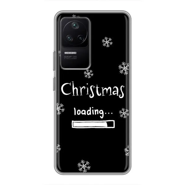 Чехол с принтом «Christmas loading» для Xiaomi POCO F4 (5G) Чехол с принтом «Christmas loading» для Xiaomi POCO F4 (5G)