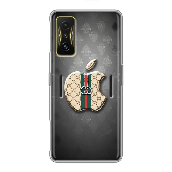 Чехол с принтом «Apple gucci» для Xiaomi POCO F4 GT