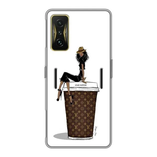 Чехол с принтом «кофе LOUIS VUITTON» для Xiaomi POCO F4 GT