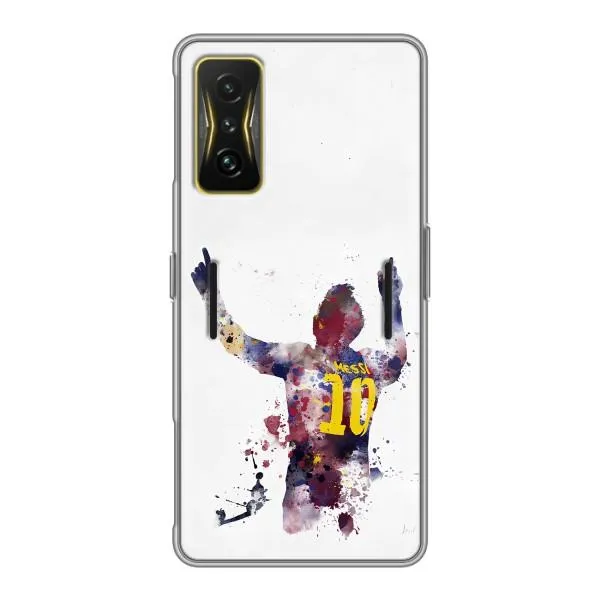 Чохол з принтом «Messi Barca» для Xiaomi POCO F4 GT