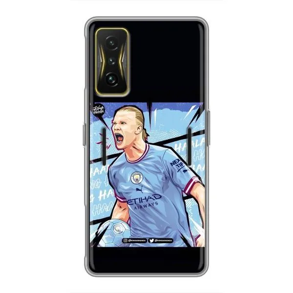 Чохол з принтом «гол Ерлінг Холанд» для Xiaomi POCO F4 GT