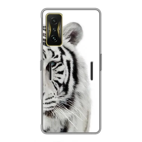 Чехол с принтом «Белый Тигр» для Xiaomi POCO F4 GT