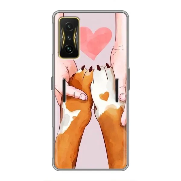 Чехол с принтом «Любовь к собакам» для Xiaomi POCO F4 GT