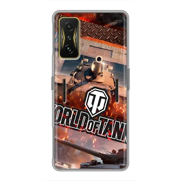Чохол з принтом «World of Tanks» для Xiaomi POCO F4 GT