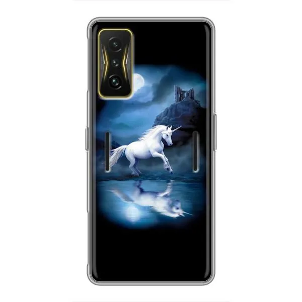 Чехол с принтом «Единорог» для Xiaomi POCO F4 GT