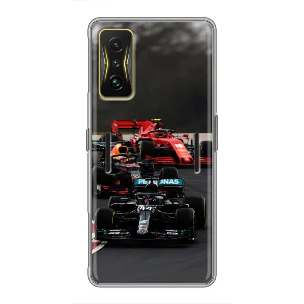 Чохол з принтом «Гонка Формула 1» для Xiaomi POCO F4 GT