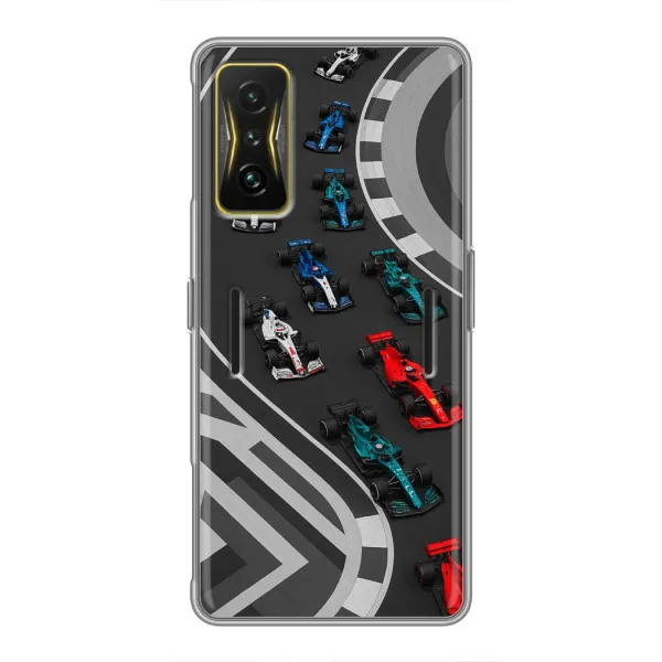 Чохол з принтом «Траса Ф1» для Xiaomi POCO F4 GT