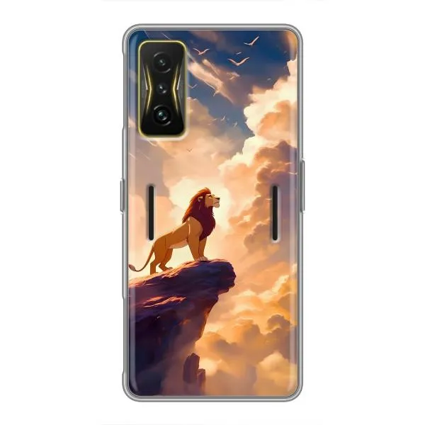 Чохол з принтом «Сімба на скелі» для Xiaomi POCO F4 GT