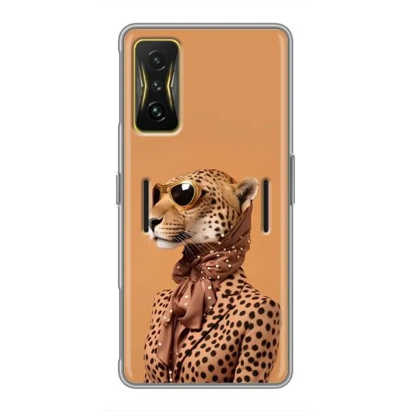 Чехол с принтом «Стильный леопард» для Xiaomi POCO F4 GT Чехол с принтом «Стильный леопард» для Xiaomi POCO F4 GT