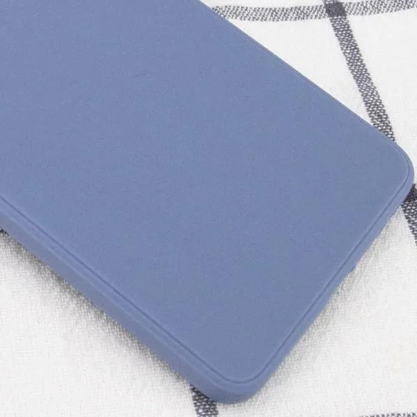Силиконовый чехол Candy Full Camera для Xiaomi Poco F5 Pro — Голубой — фото 2