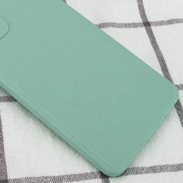 Силиконовый чехол Candy Full Camera для Xiaomi Poco F5 Pro — Зеленый — фото 2