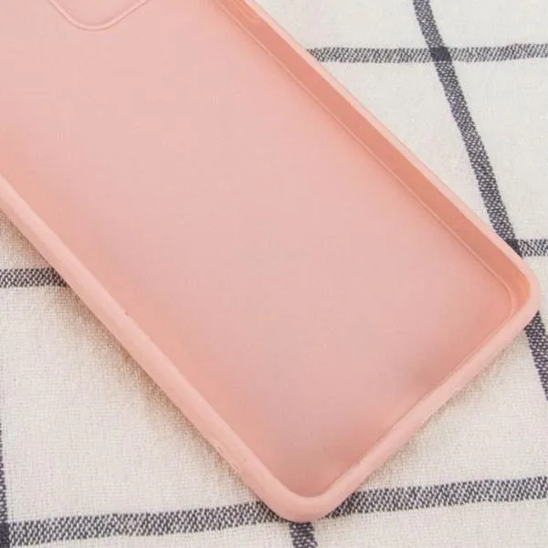 Силиконовый чехол Candy Full Camera для Xiaomi Poco F5 Pro — Розовый — фото 3