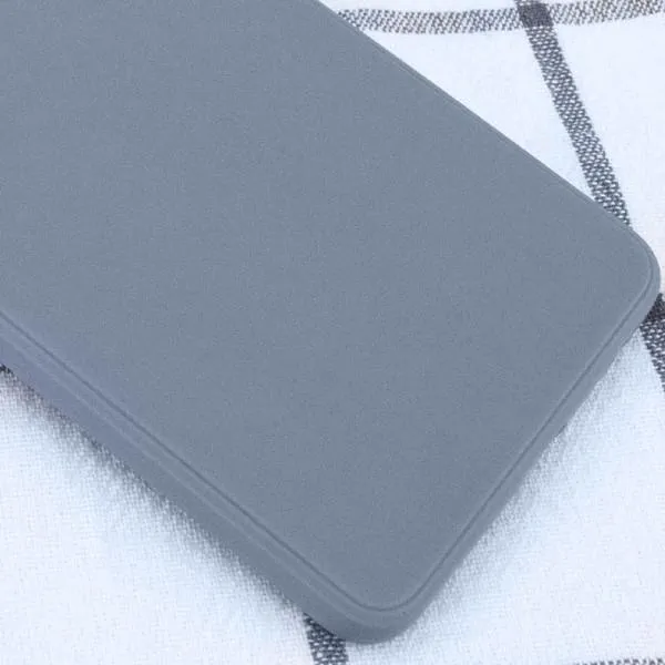 Силиконовый чехол Candy Full Camera для Xiaomi Poco F5 Pro — Серый — фото 1