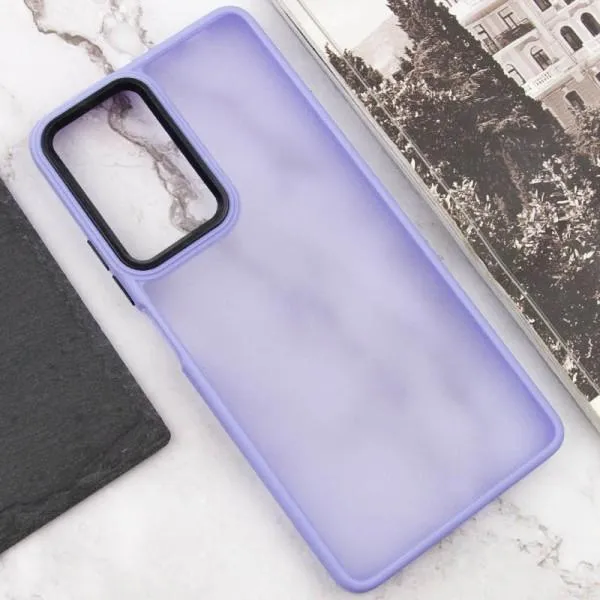 Чохол TPU+PC Lyon Frosted для Xiaomi Poco F5 Pro — Фіолетовий — фото 4