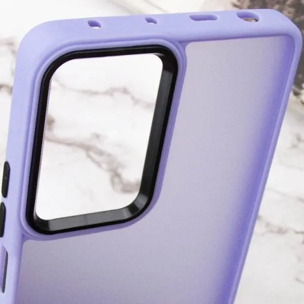 Чохол TPU+PC Lyon Frosted для Xiaomi Poco F5 Pro — Фіолетовий — фото 5