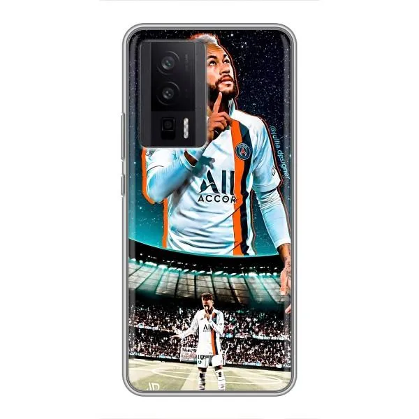 Чехол с принтом «Неймар ПСЖ» для Xiaomi POCO F5 Pro