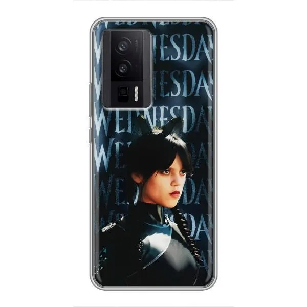 Чехол с принтом «Уэнздей кошка» для Xiaomi POCO F5 Pro