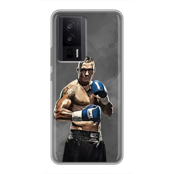 Чехол с принтом «Александр Усик» для Xiaomi POCO F5 Pro Чехол с принтом «Александр Усик» для Xiaomi POCO F5 Pro