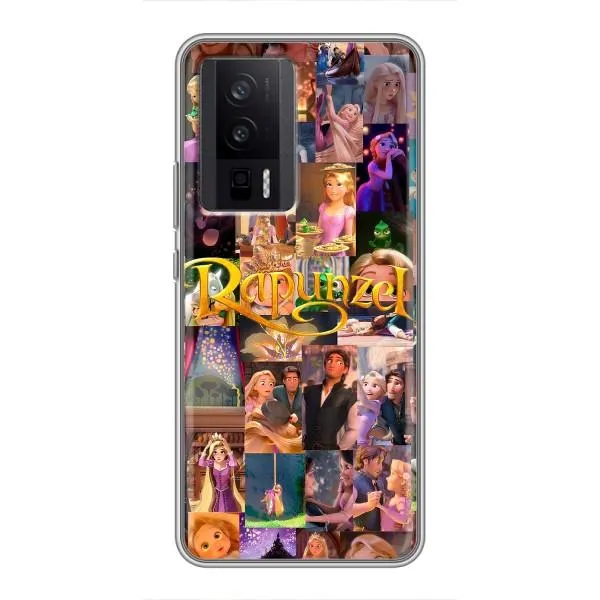 Чехол с принтом «Коллаж Рапунцель» для Xiaomi POCO F5 Pro Чехол с принтом «Коллаж Рапунцель» для Xiaomi POCO F5 Pro