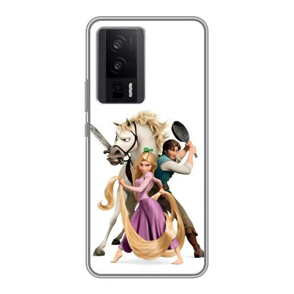 Чехол с принтом «Рапунцель и друзья» для Xiaomi POCO F5 Pro Чехол с принтом «Рапунцель и друзья» для Xiaomi POCO F5 Pro