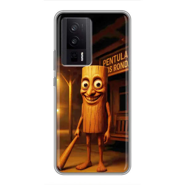 Чохол з принтом «Тунг тунг сахур» для Xiaomi POCO F5 Pro