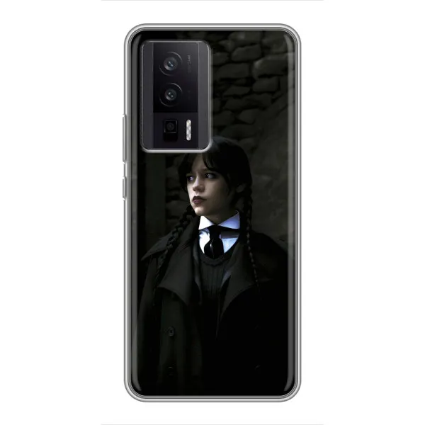 Чохол з принтом «Темний стиль Венздей» для Xiaomi POCO F5 Pro Чохол з принтом «Темний стиль Венздей» для Xiaomi POCO F5 Pro