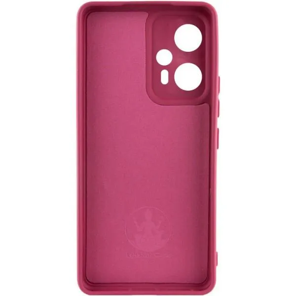 Чехол Silicone Cover Lakshmi Full Camera (A) для Xiaomi Poco F5 / Note 12 Turbo — Бордовый — фото 3