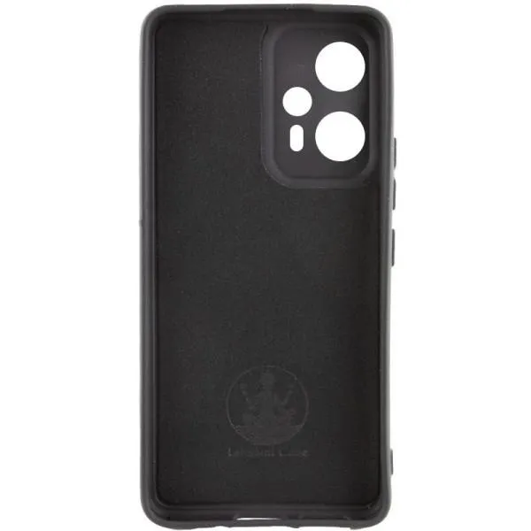 Чехол Silicone Cover Lakshmi Full Camera (A) для Xiaomi Poco F5 / Note 12 Turbo — Черный — фото 2