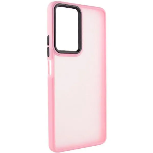 Чехол TPU+PC Lyon Frosted для Xiaomi Poco F5 / Note 12 Turbo — Розовый — фото 1