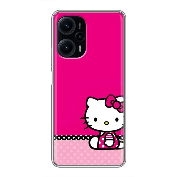 Чехол с принтом «Girl KITTY» для Xiaomi POCO F5
