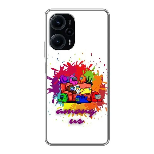 Чехол с принтом «Яркий АмонгАс» для Xiaomi POCO F5