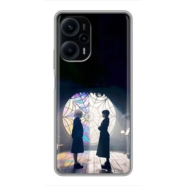 Чехол с принтом «Уэнздей и Инид» для Xiaomi POCO F5