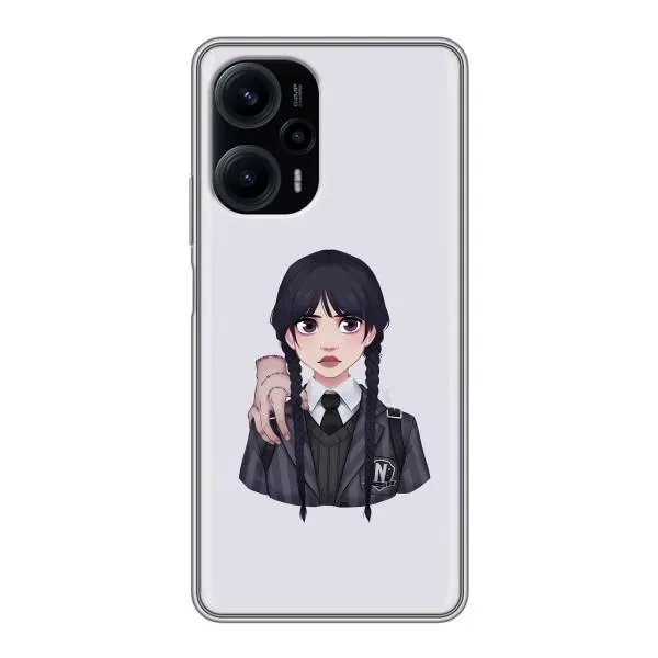 Чехол с принтом «Уэнздей и Вещь» для Xiaomi POCO F5