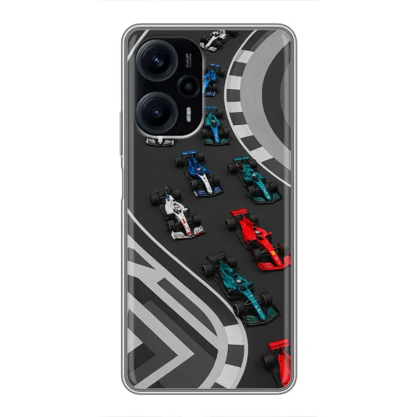 Чехол с принтом «Трасса Ф1» для Xiaomi POCO F5