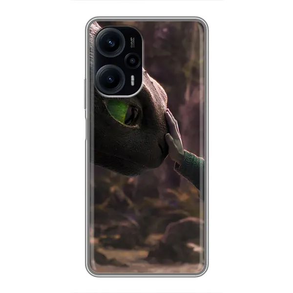 Чехол с принтом «Сцена с драконом» для Xiaomi POCO F5