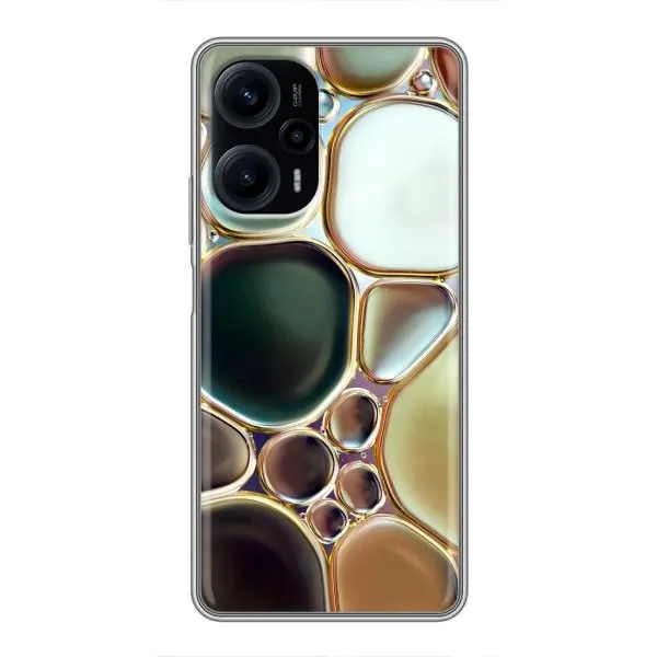 Чехол с принтом «Радужный Мрамор» для Xiaomi POCO F5