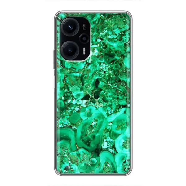 Чехол с принтом «Салатный Мрамор» для Xiaomi POCO F5