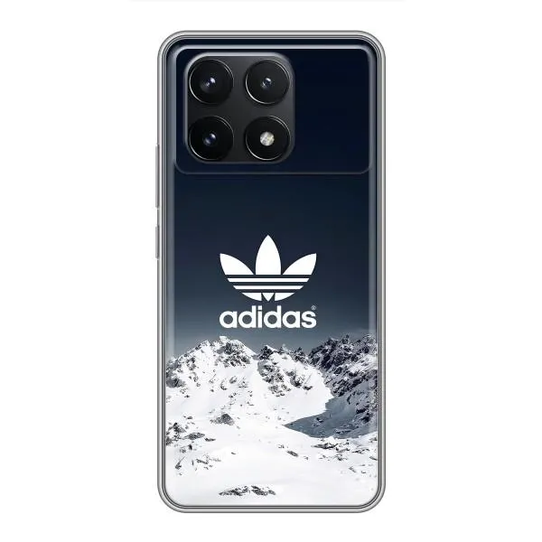 Чехол с принтом «Адидас в горах» для Xiaomi POCO F6 Pro Чехол с принтом «Адидас в горах» для Xiaomi POCO F6 Pro