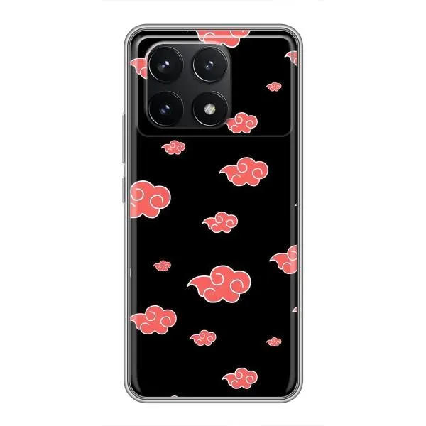 Чехол с принтом «Тучки Аниме» для Xiaomi POCO F6 Pro