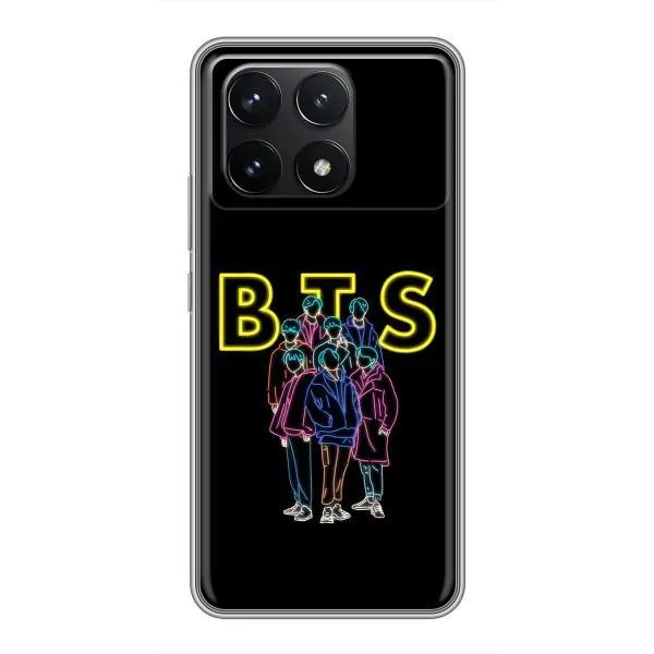 Чохол з принтом «BTS стайл» для Xiaomi POCO F6 Pro Чохол з принтом «BTS стайл» для Xiaomi POCO F6 Pro