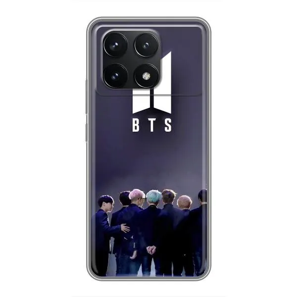 Чохол з принтом «Група BTS» для Xiaomi POCO F6 Pro Чохол з принтом «Група BTS» для Xiaomi POCO F6 Pro