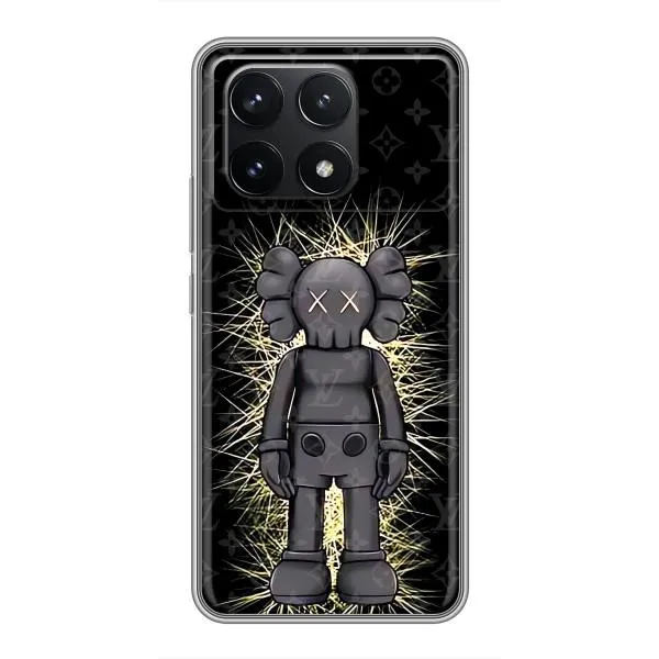 Чехол с принтом «Bearbrick LV» для Xiaomi POCO F6 Pro