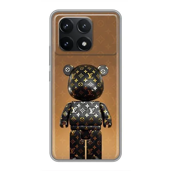 Чехол с принтом «Bearbrick» для Xiaomi POCO F6 Pro