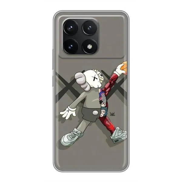 Чехол с принтом «Беарбрик Джордан» для Xiaomi POCO F6 Pro